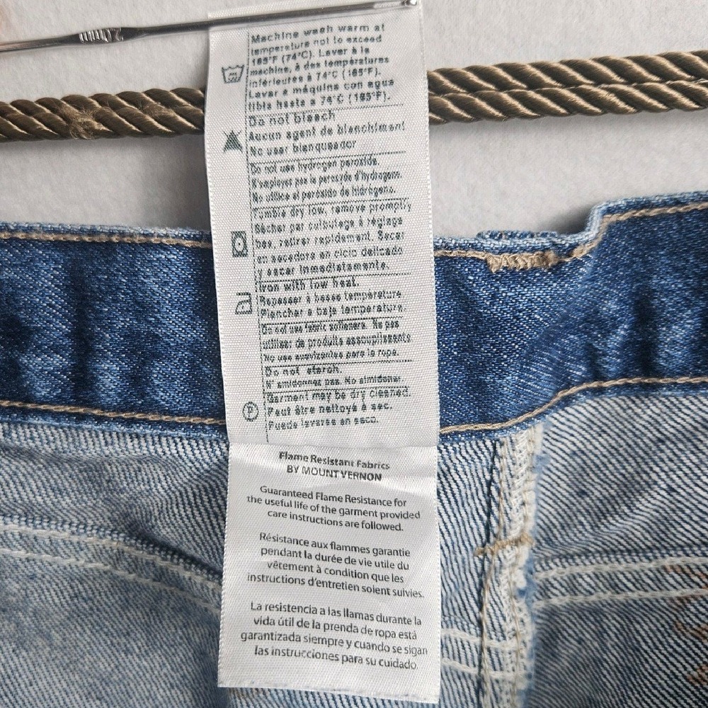 🔥 Carhartt FR Double Front Dungaree Jeans 🔥 - Picture 8 of 16
